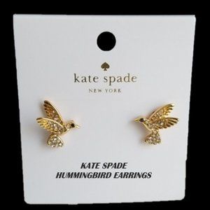 KATE SPADE Earrings Hummingbird